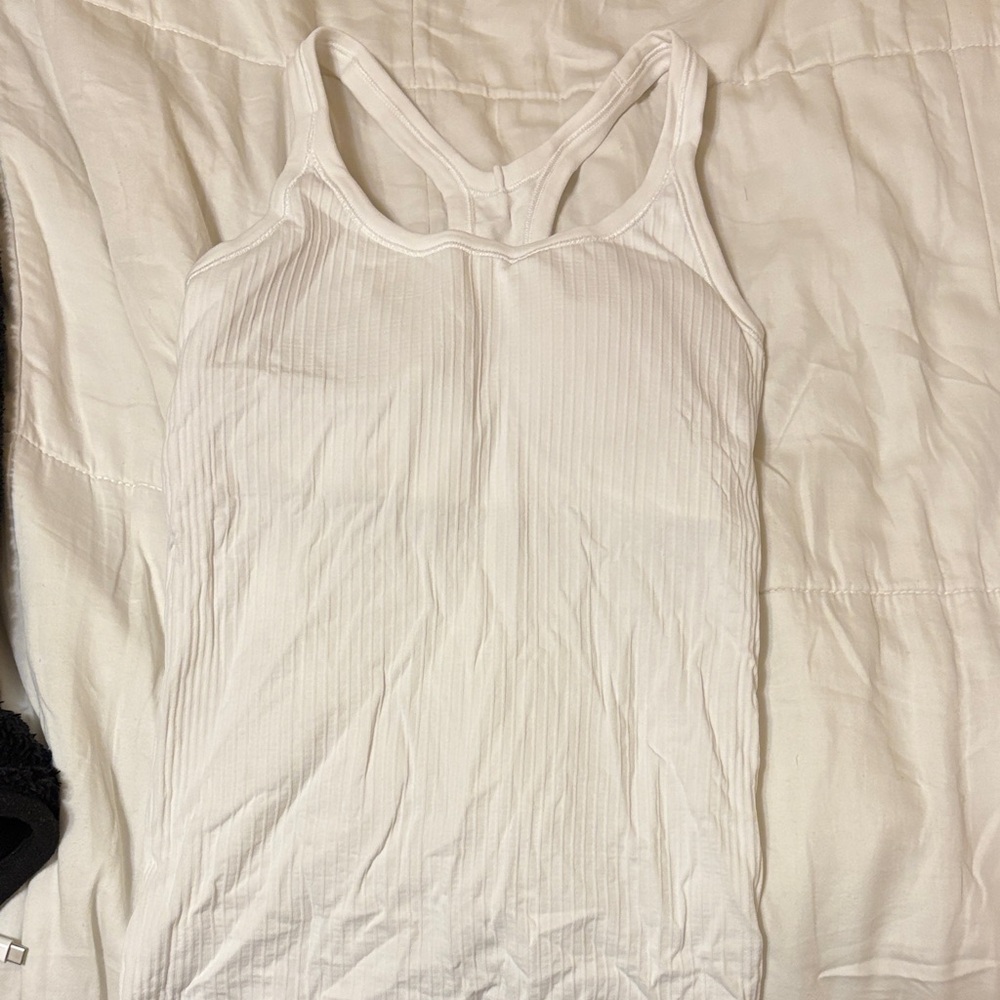 lululemon white tank